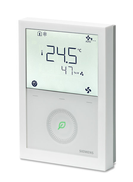 Energie sparen mit neuen kommunikativen Thermostaten von Siemens